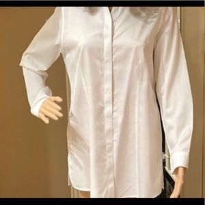 Chico’s NWOT White Tunic Size 0